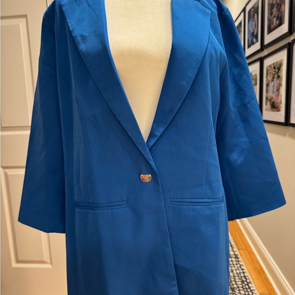 Women's Royal Blue Blazer - Picture 2 of 7